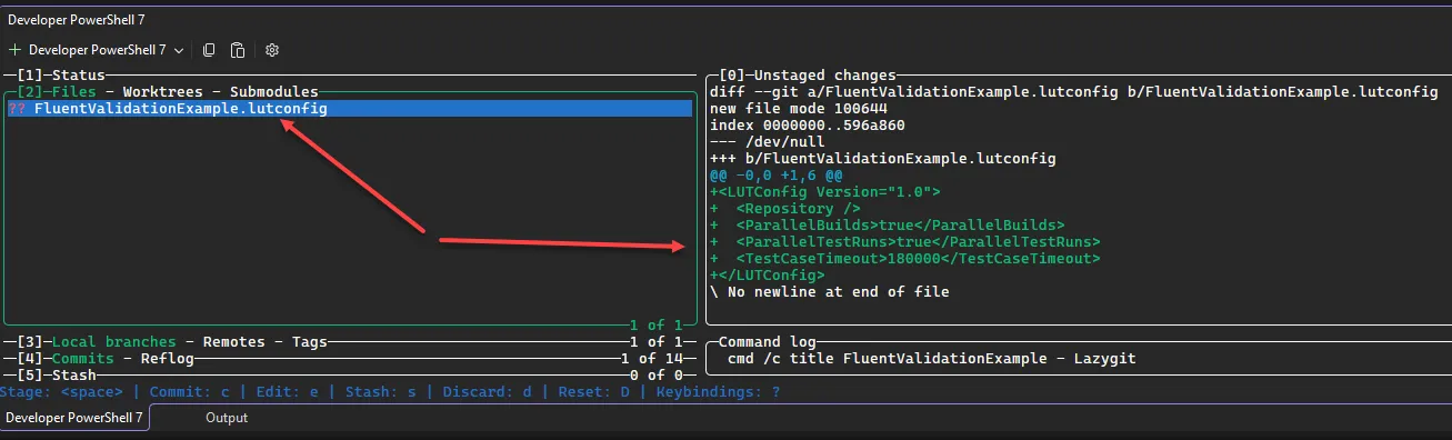 Live Unit Testing Config File