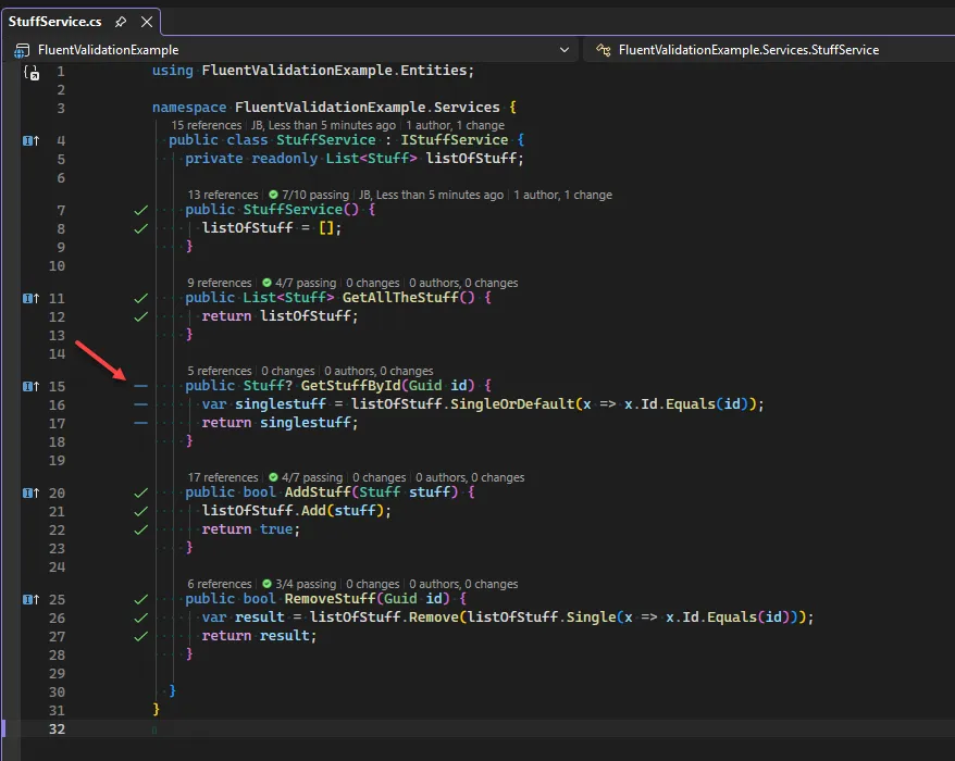 Live Unit Testing Untested Code