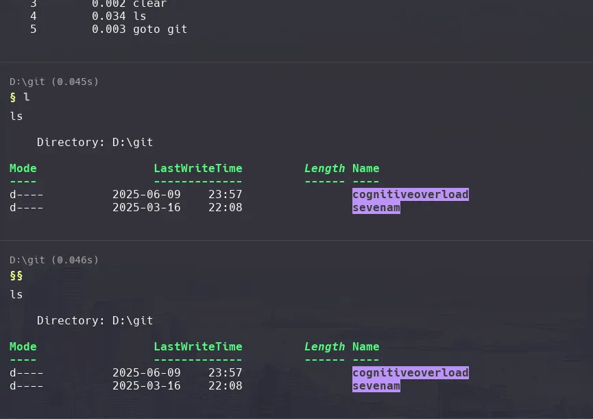 PowerShell bang bang